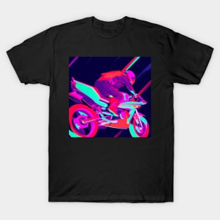 Super Sports Bike rider T-Shirt